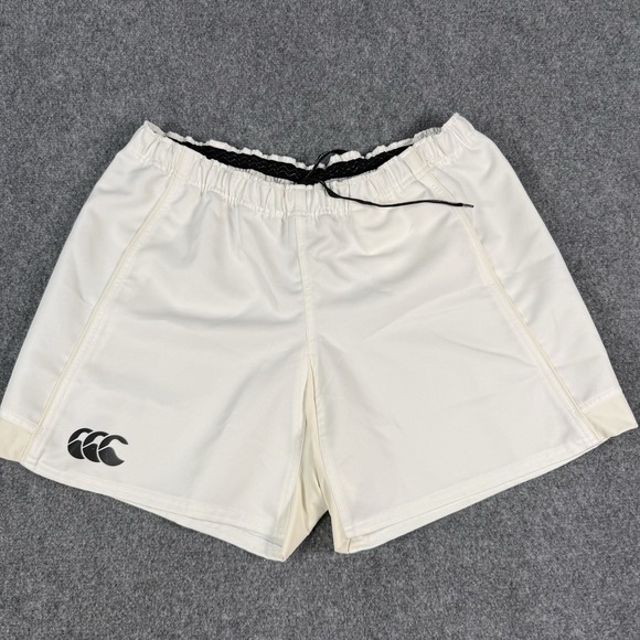 Canterbury of New Zealand Other - 🏉 Canterbury of New Zealand Mens Rugby Shorts White Size 40 Drawstring Athletic